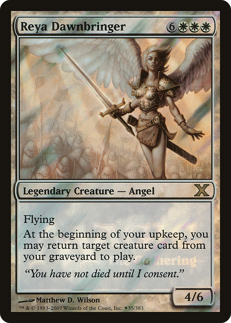 Reya Dawnbringer (GAME-) - Tenth Edition Promos Foil
