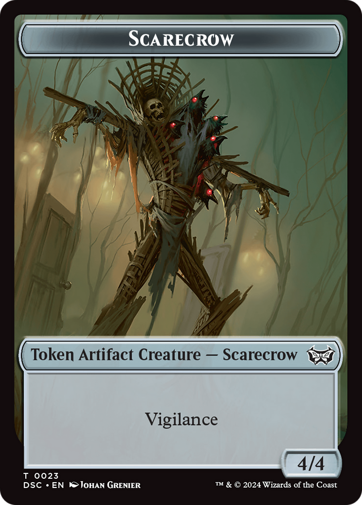 Scarecrow (TDSC-023) - Duskmourn Commander Tokens
