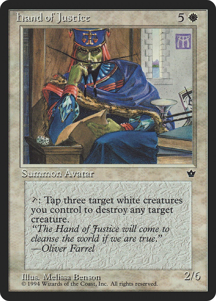 Hand of Justice (FEM-) - Fallen Empires
