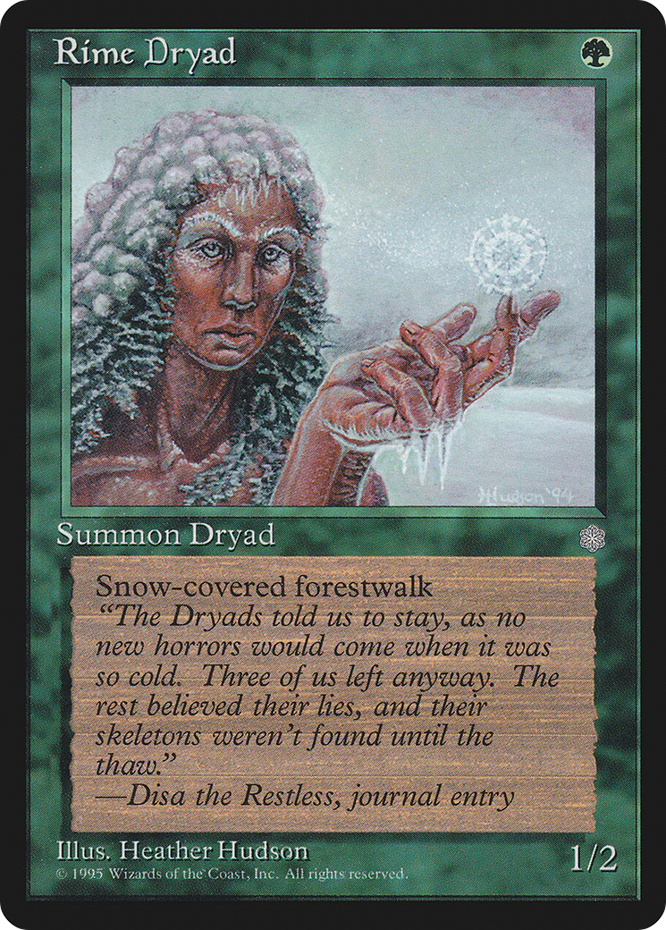 Rime Dryad (ICE-) - Ice Age