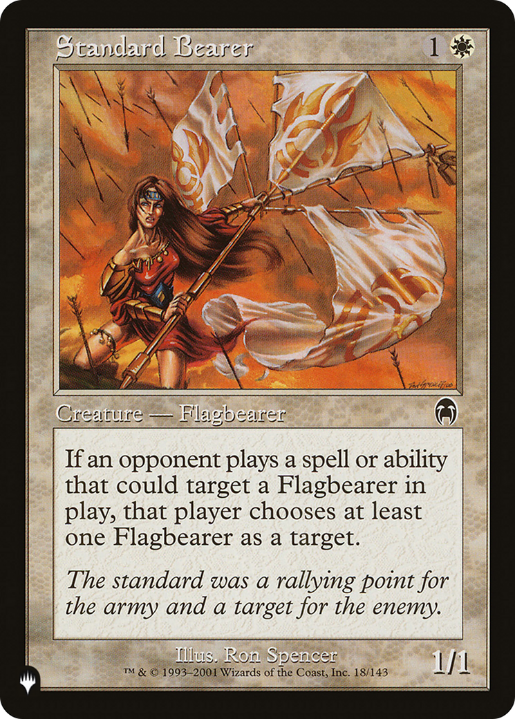 Standard Bearer (LIST-18/143) - The List