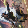 Lilah, Undefeated Slickshot // Lilah, Undefeated Slickshot (AOTJ-026) - Outlaws of Thunder Junction Art Series (Borderless) Foil