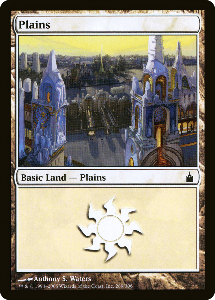 Plains (289) (RAV-289) - Ravnica: City of Guilds Foil