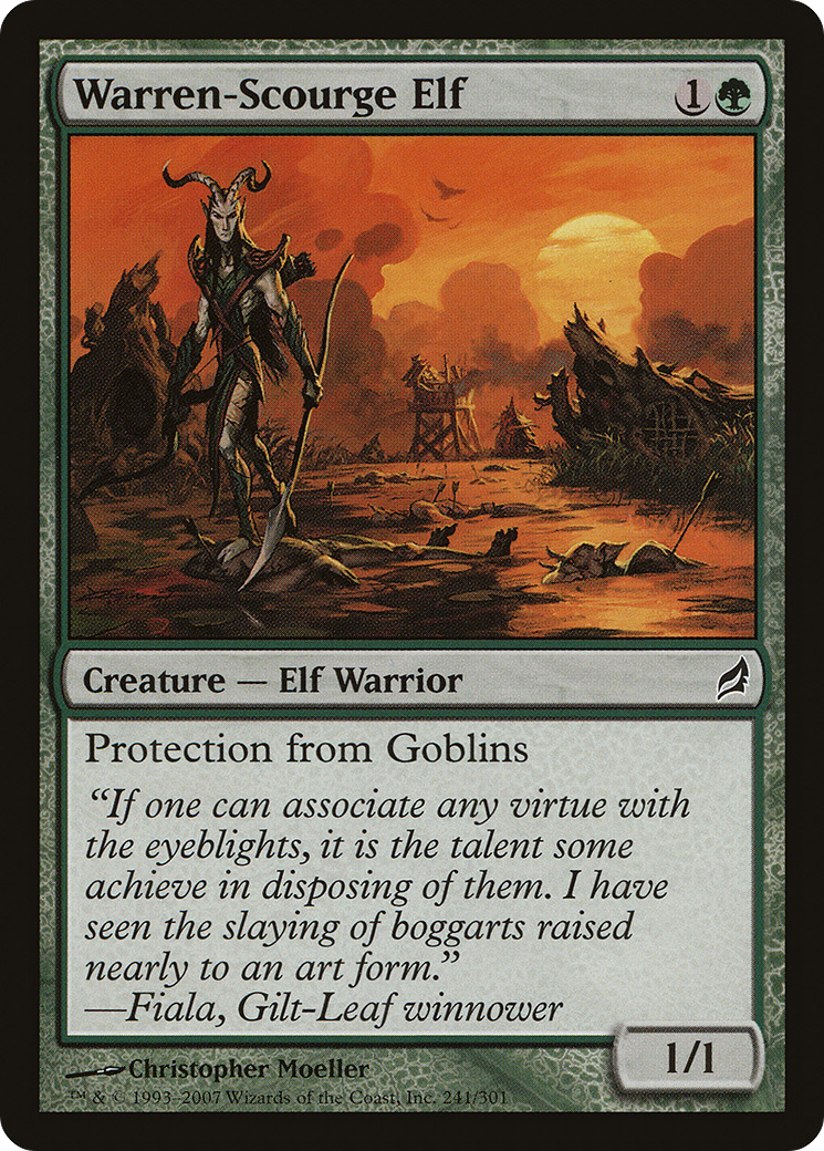 Warren-Scourge Elf (LRW-241) - Lorwyn