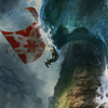 Run Ashore // Run Ashore (ASKHM-019) - Art Series: Kaldheim (Borderless) Foil