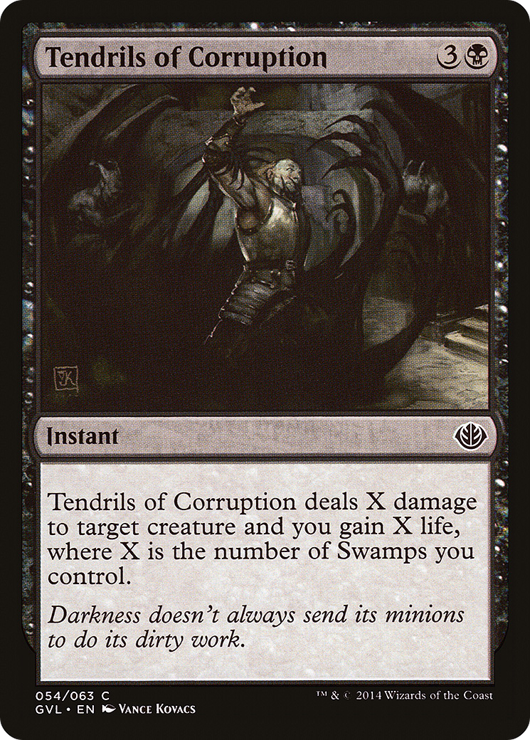 Tendrils of Corruption (DD3-) - Duel Decks Anthology: Garruk vs. Liliana