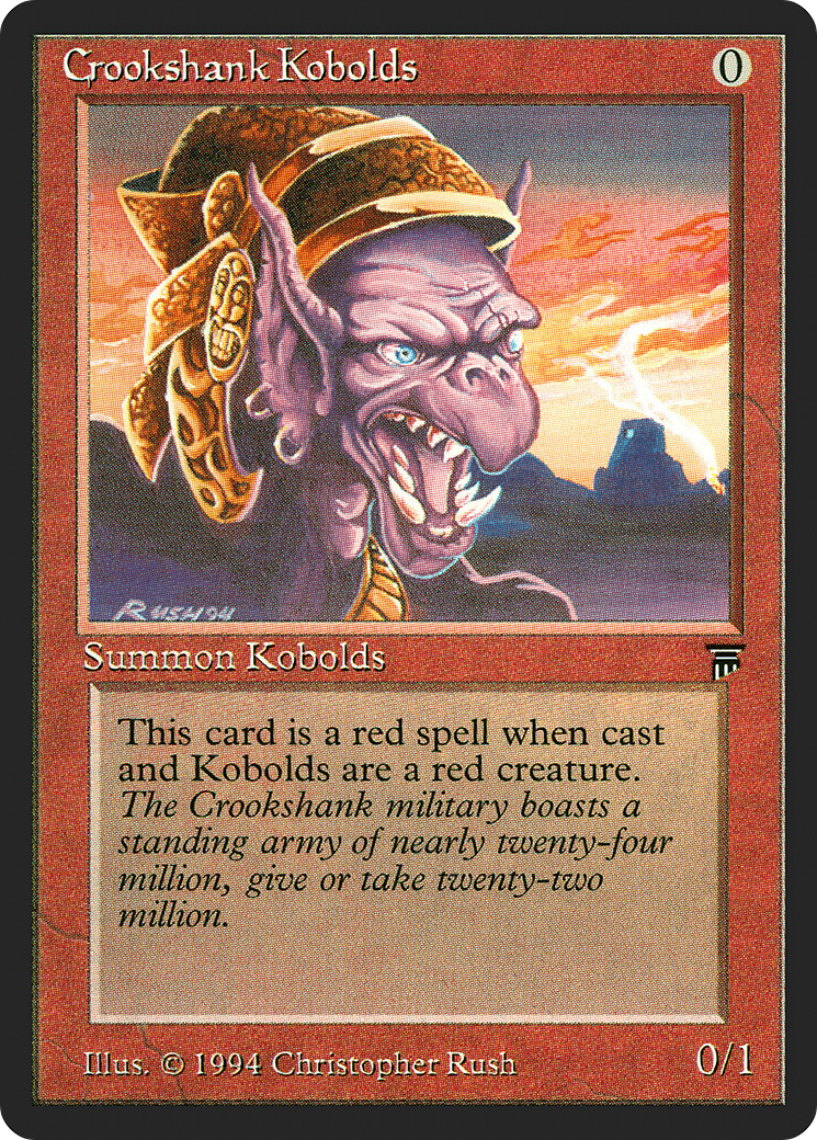 Crookshank Kobolds (LEG-) - Legends