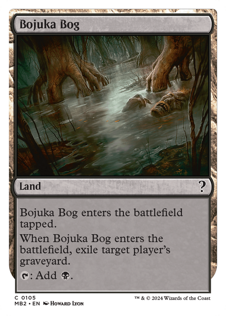 Bojuka Bog (White Border) (MB2-105) - Mystery Booster 2