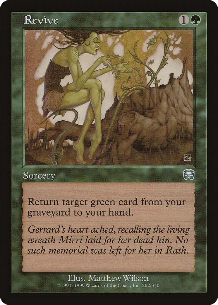 Revive (MMQ-262) - Mercadian Masques Foil