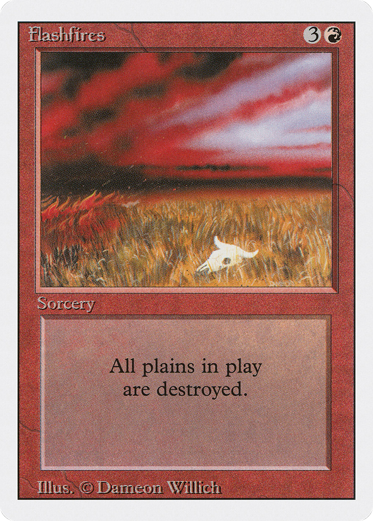Flashfires (3ED-) - Revised Edition