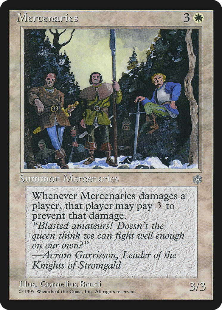 Mercenaries (ICE-) - Ice Age