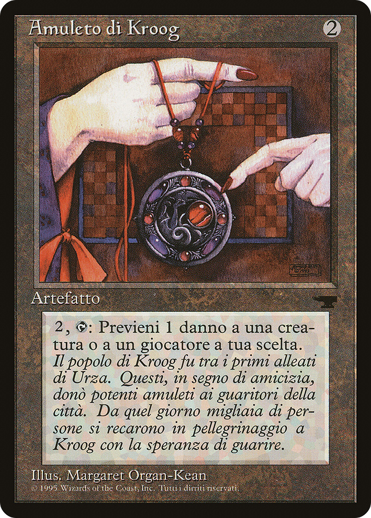 Amulet of Kroog (Italian) - "Amuleto di Kroog" (REN-) - Rinascimento