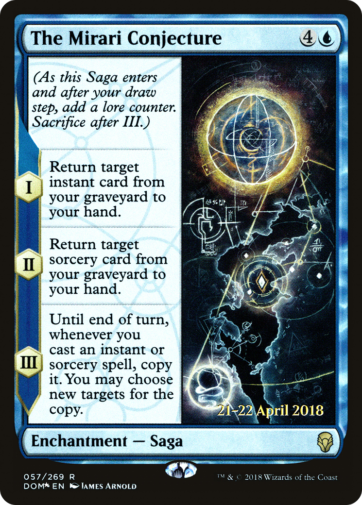 The Mirari Conjecture (PRE-057) - Dominaria Promos Foil