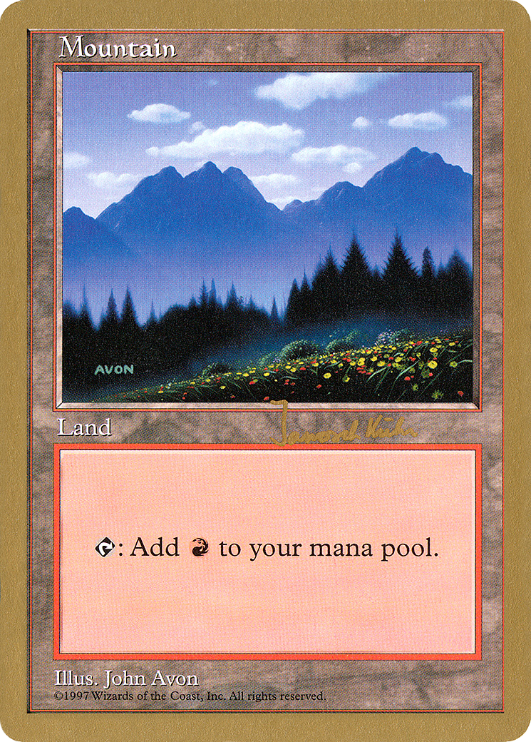 Mountain (433) - 1997 Janosch Kuhn (5ED) (WCD-) - World Championship Decks 1997