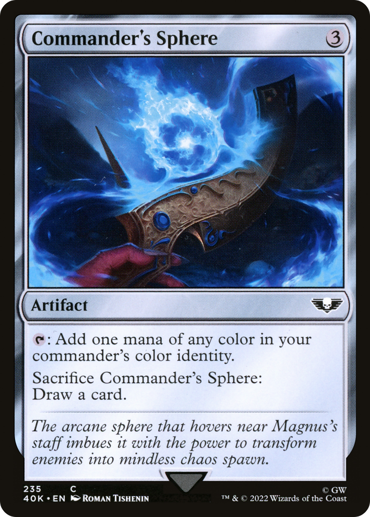 Commander's Sphere (235) (40K-235) - Warhammer 40,000 Commander