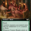 Curator Beastie (Extended Art) [Duskmourn: House of Horror Commander]