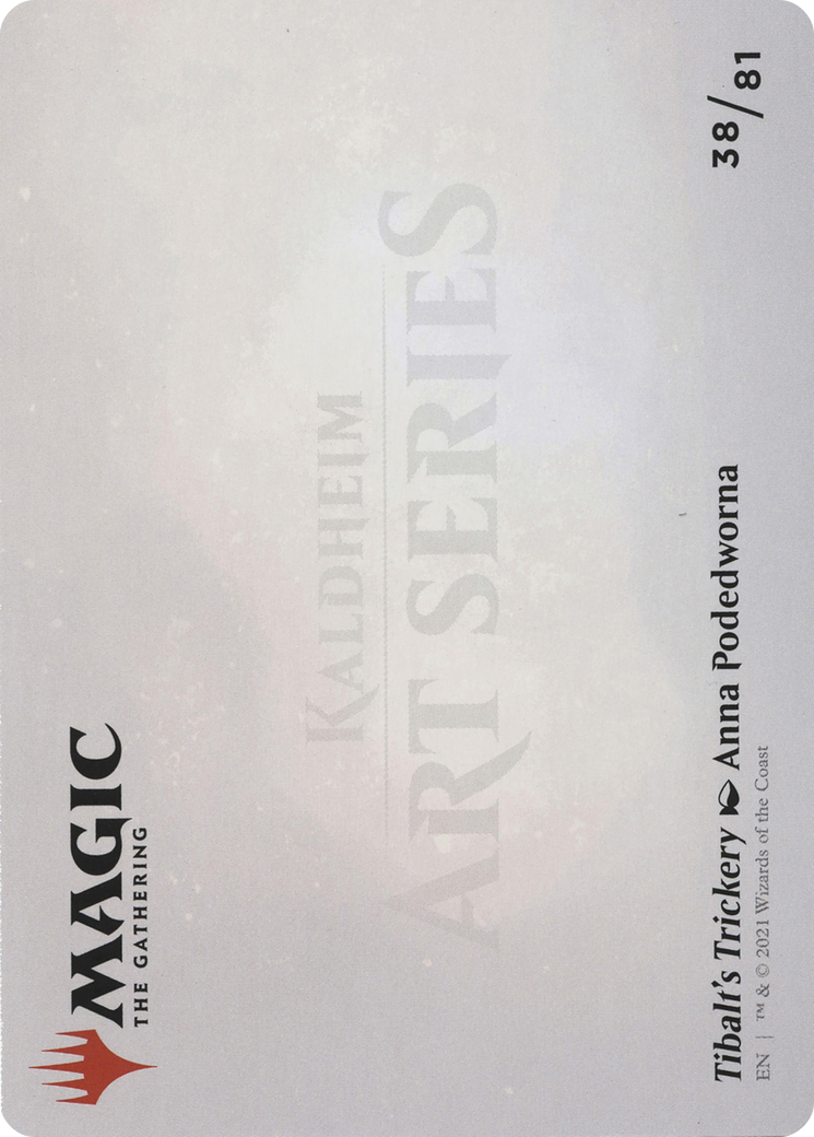 Tibalt's Trickery // Tibalt's Trickery (ASKHM-038) - Art Series: Kaldheim (Borderless) Foil