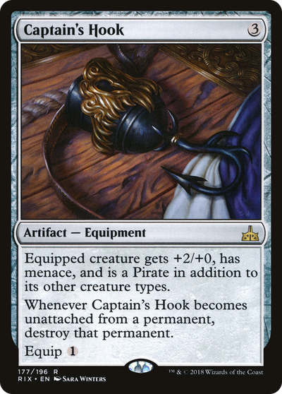 Captain's Hook (RIX-177) - Rivals of Ixalan Foil