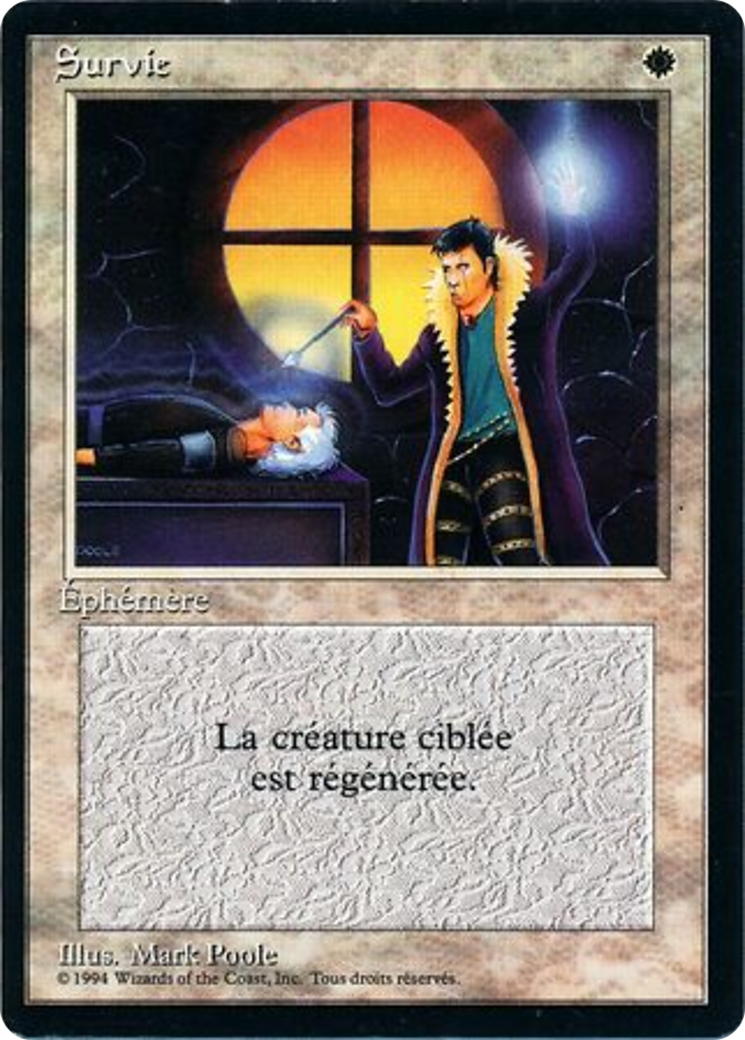 Death Ward (FBB-) - Foreign Black Border