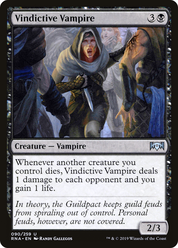 Vindictive Vampire (RNA-090) - Ravnica Allegiance Foil