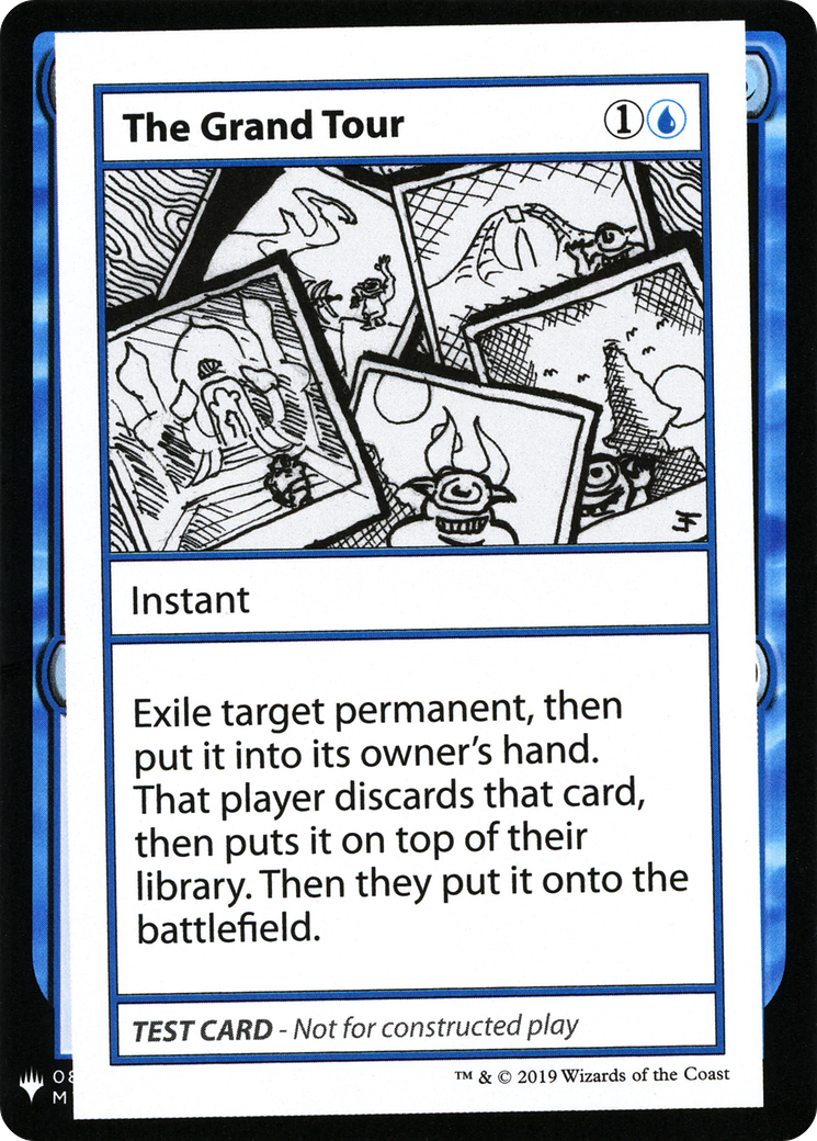 The Grand Tour (CMB1-) - Mystery Booster Playtest Cards 2019