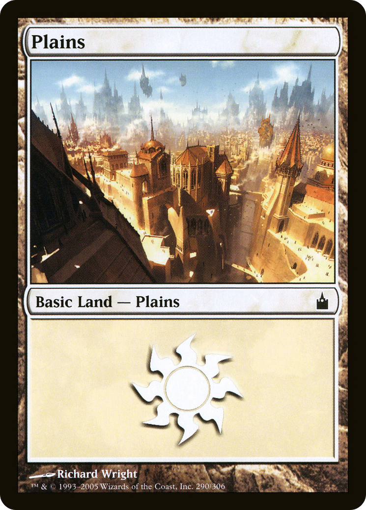 Plains (290) (RAV-290) - Ravnica: City of Guilds