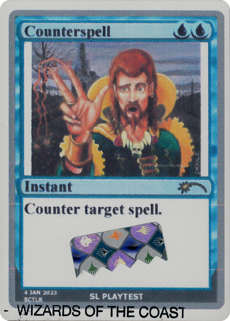 Counterspell (SL PLAYTEST) (SLD-) - Secret Lair Drop