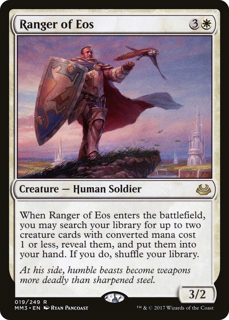 Ranger of Eos (MM3-019) - Modern Masters 2017 Foil