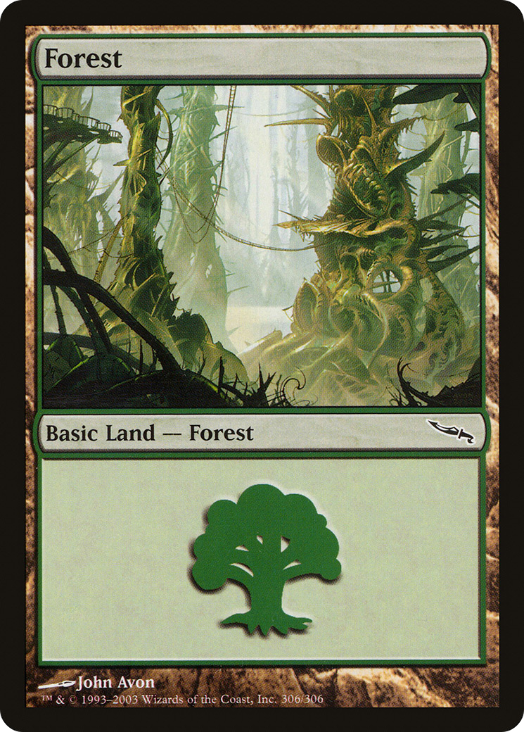 Forest (306) (MRD-306) - Mirrodin