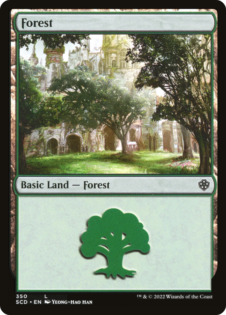Forest (350) (SCD-350) - Starter Commander Decks