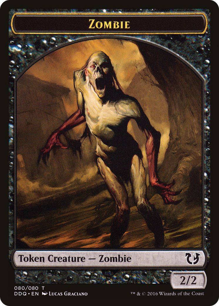 Zombie Token (DDQ-080) - Duel Decks: Blessed vs. Cursed
