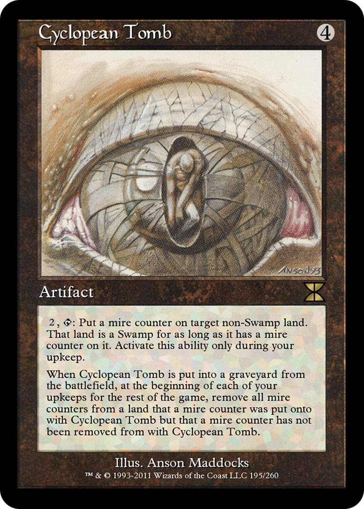 Cyclopean Tomb (ME4-195) - Masters Edition IV Foil