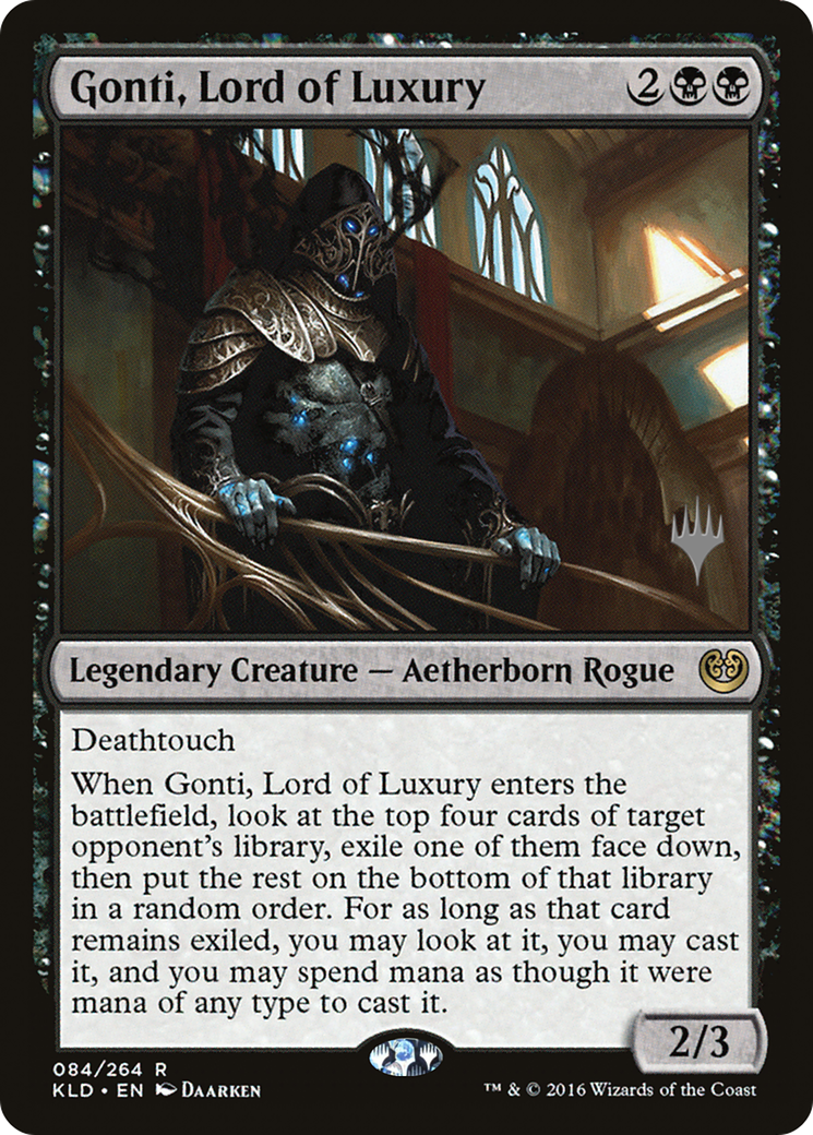 Gonti, Lord of Luxury (PPM21-084) - Kaladesh Promos