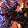 Kardur, Doomscourge // Kardur, Doomscourge (ASKHM-057) - Art Series: Kaldheim (Borderless)