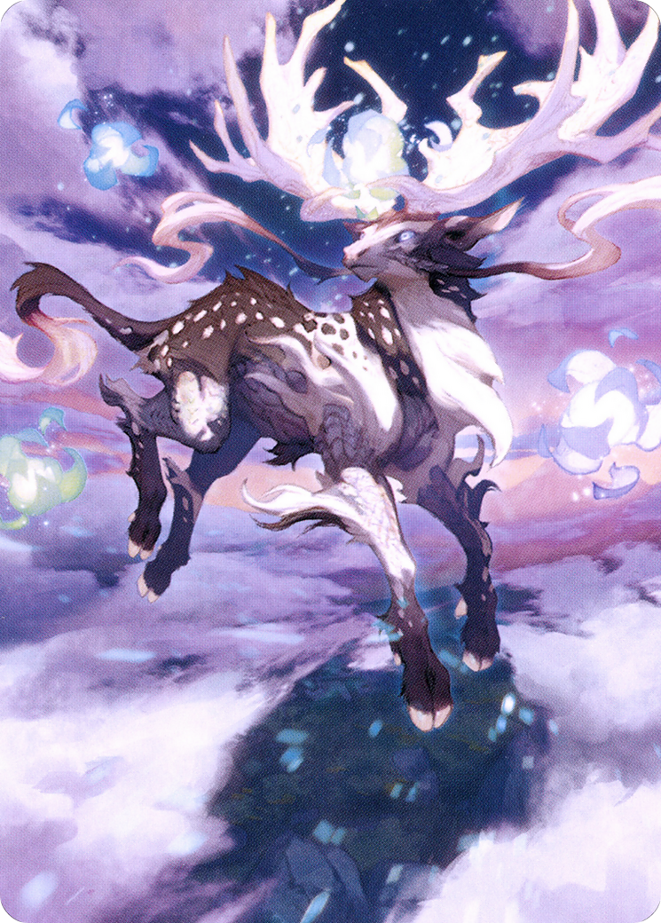 Hinata, Dawn-Crowned // Hinata, Dawn-Crowned (ANEO-068) - Neon Dynasty Art Series (Borderless) Foil