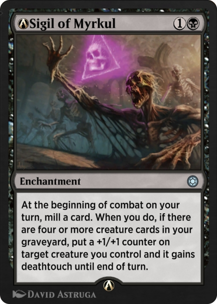 A-Sigil of Myrkul (HBG-A-168) - Alchemy Horizons: Baldur's Gate