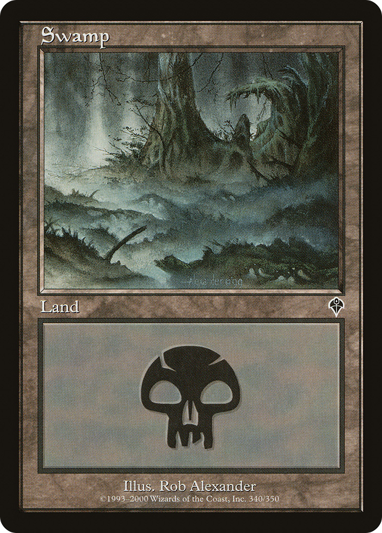 Swamp (340) (INV-340) - Invasion Foil
