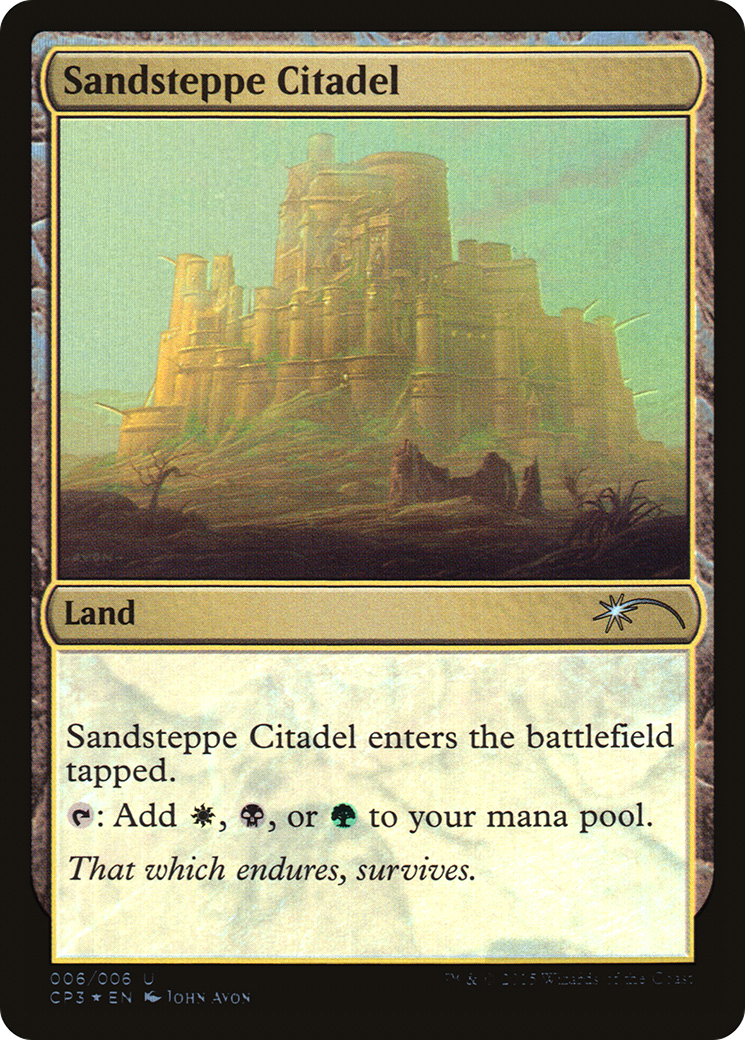 Sandsteppe Citadel (UMP-006) - Magic Origins Clash Pack Foil