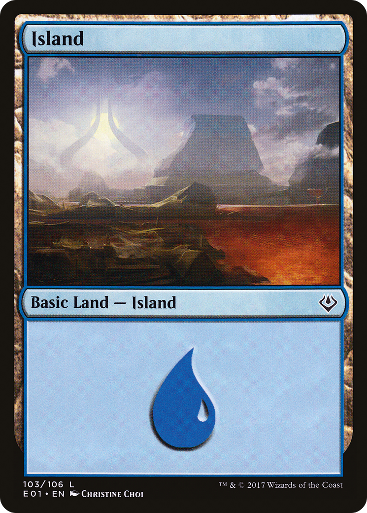 Island (103) (AC2-103) - Archenemy: Nicol Bolas