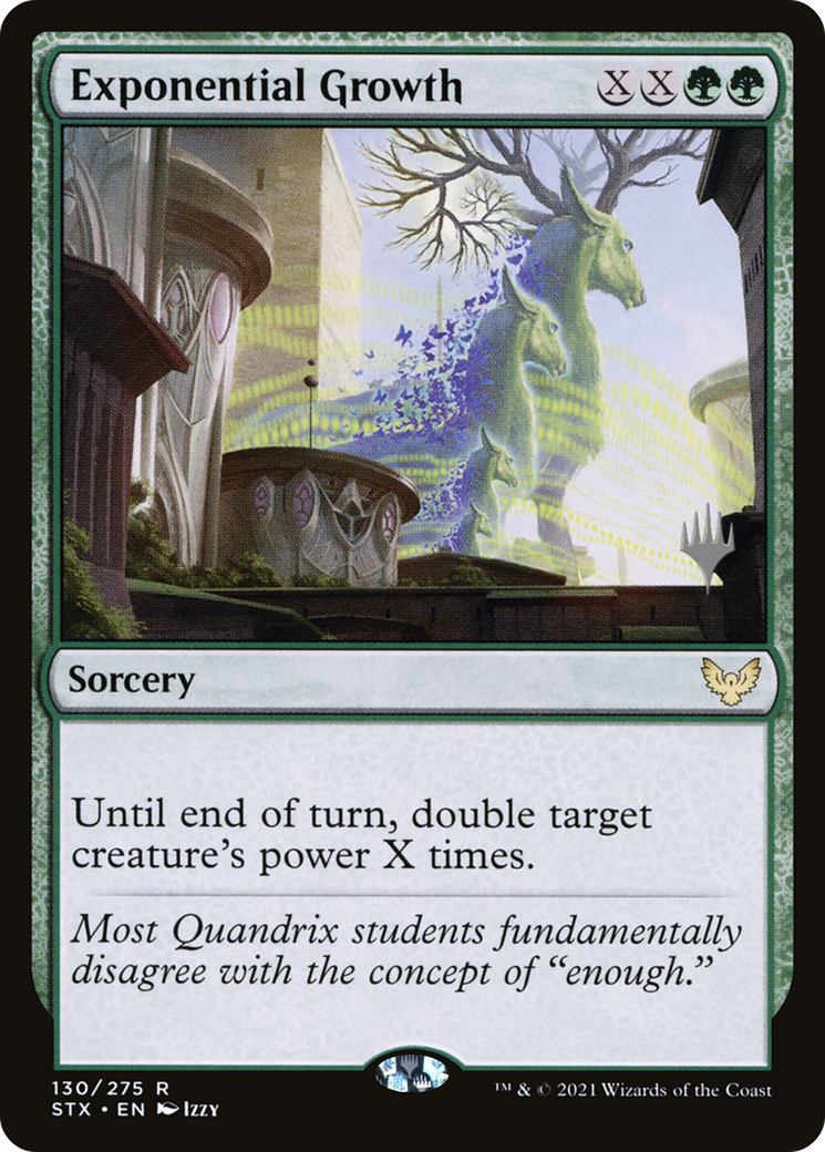 Exponential Growth (PPSTX-130) - Strixhaven: School of Mages Promos