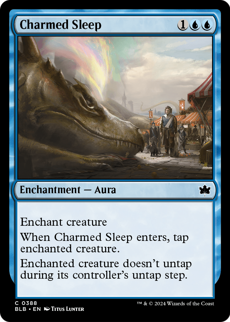 Charmed Sleep (BLB-388) - Bloomburrow Foil