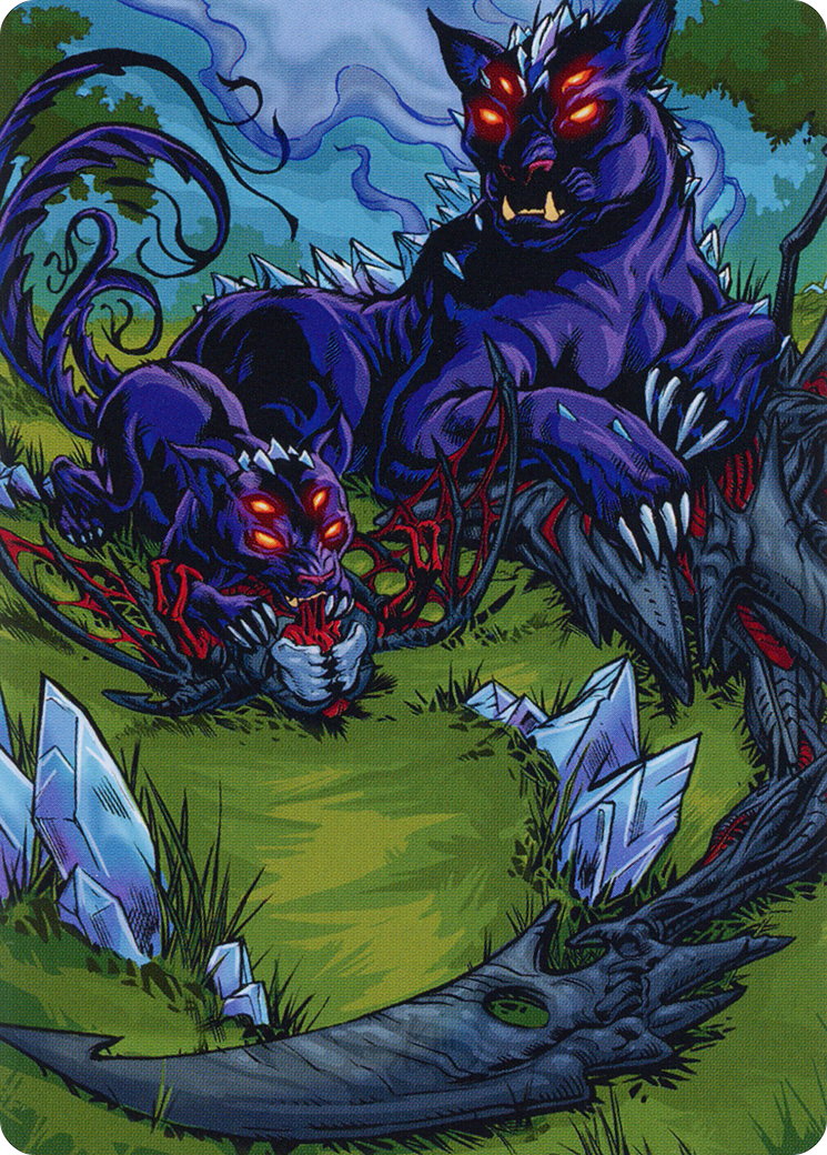 Lurrus of the Dream-Den // Lurrus of the Dream-Den (AMOM-081) - March of the Machine Art Series (Borderless) Foil