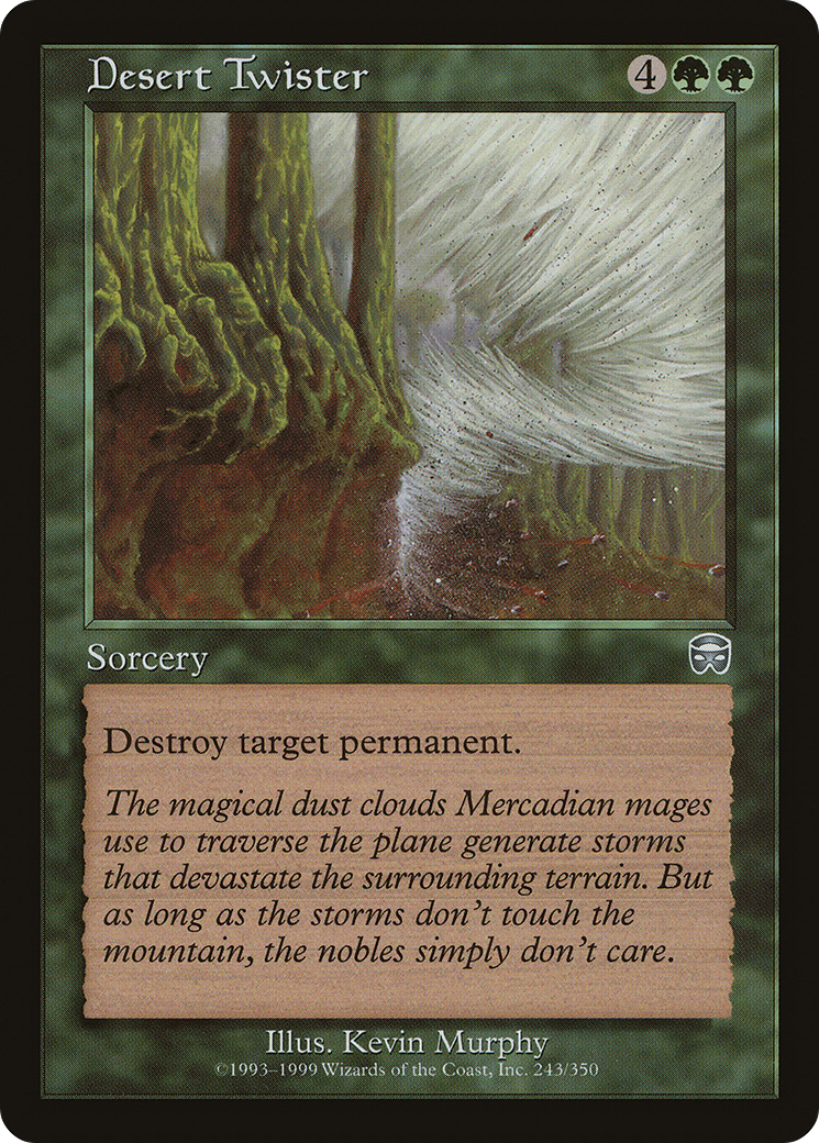 Desert Twister (MMQ-243) - Mercadian Masques Foil