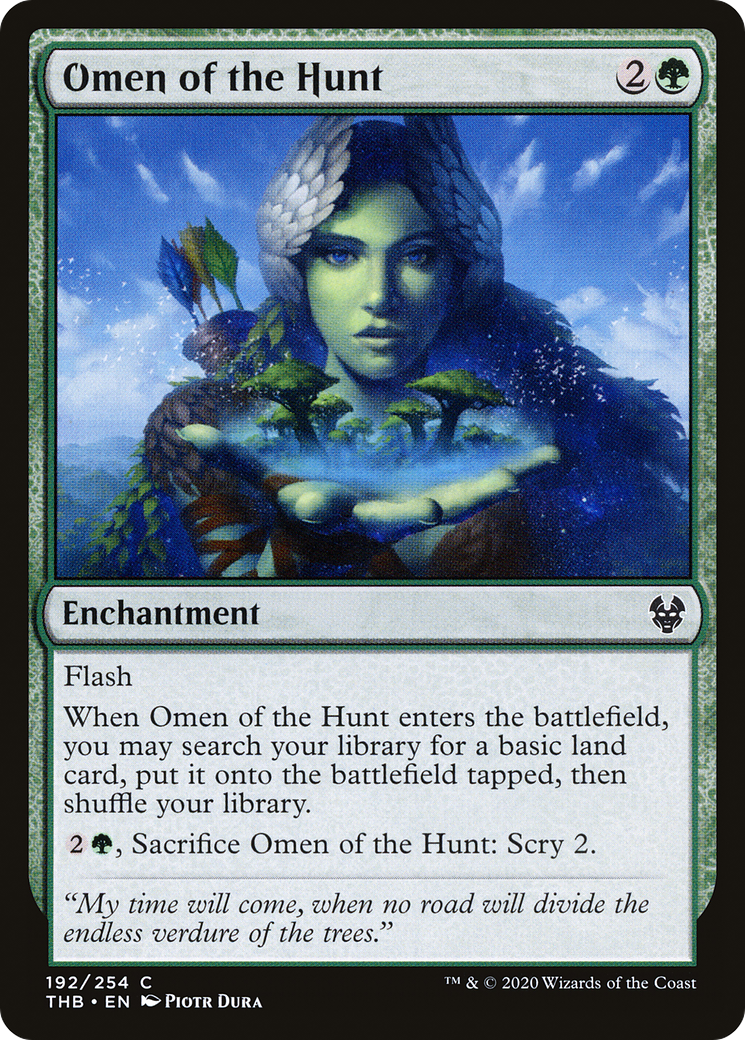 Omen of the Hunt (THB-192) - Theros Beyond Death
