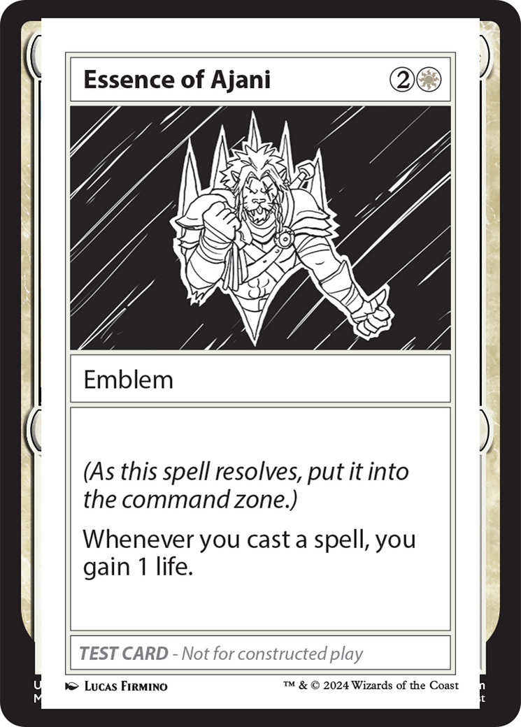 Essence of Ajani (MB2-513) - Mystery Booster 2