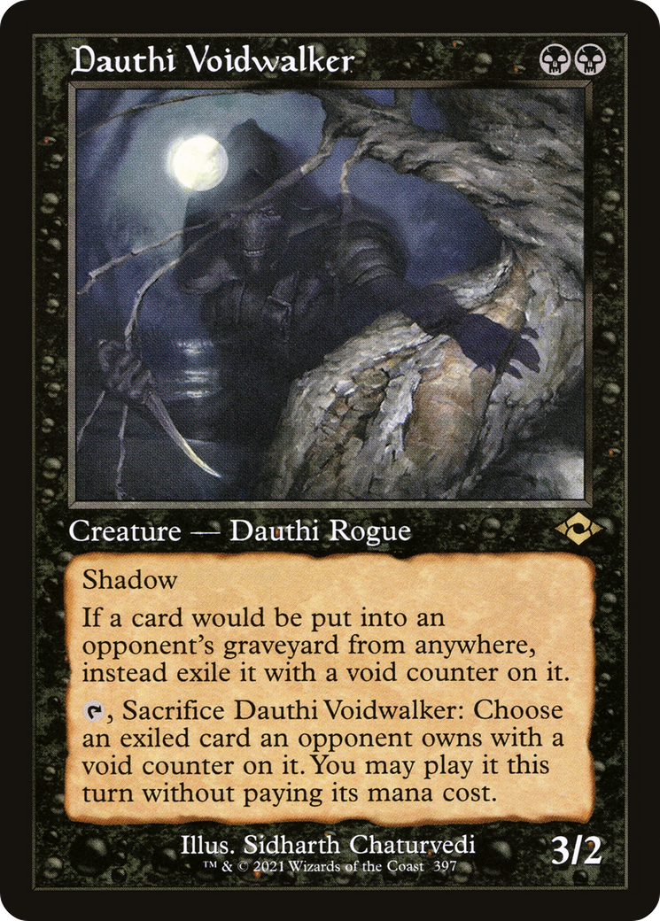 Dauthi Voidwalker (Retro Frame) (MH2-397) - Modern Horizons 2 Etched Foil