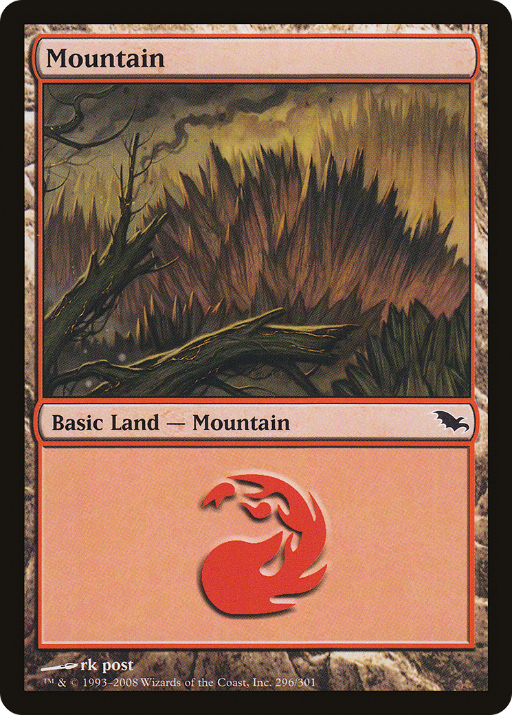 Mountain (296) (SHM-296) - Shadowmoor