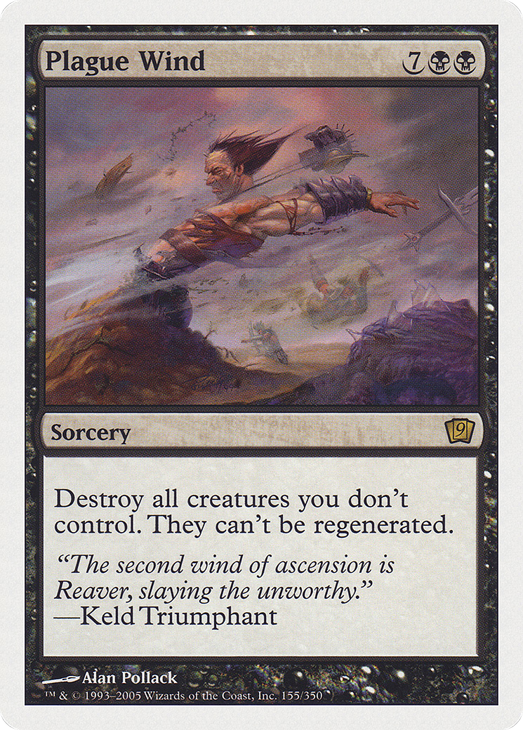Plague Wind (9ED-155) - 9th Edition Foil