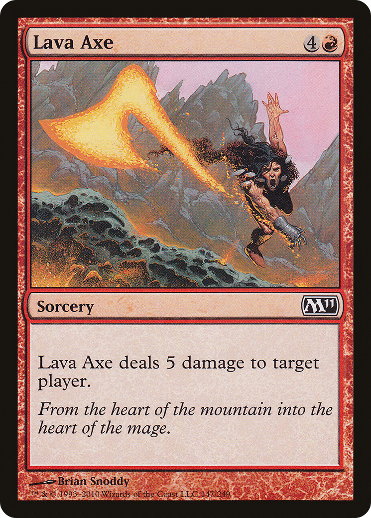 Lava Axe (M11-147) - Magic 2011