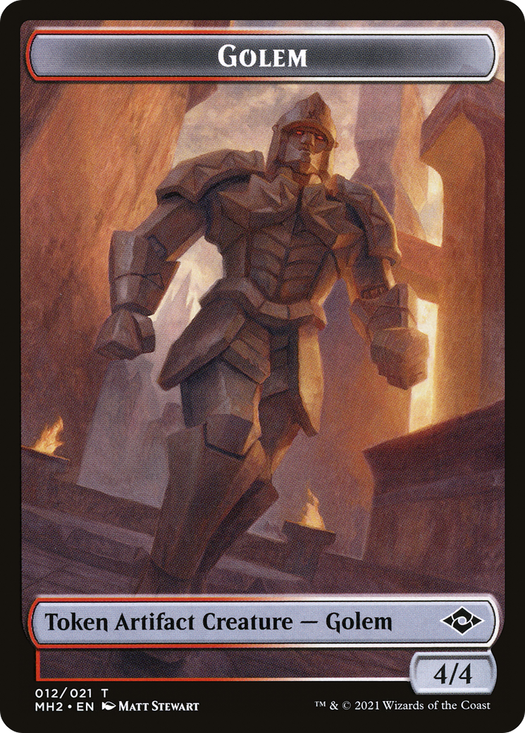 Golem (TMH2-012) - Modern Horizons 2 Tokens